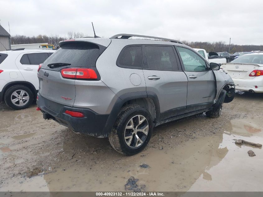 2016 Jeep Cherokee Trailhawk VIN: 1C4PJMBS8GW224321 Lot: 40923132