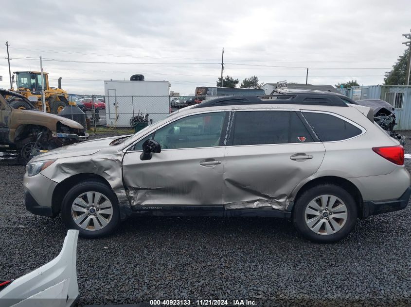 2018 Subaru Outback 2.5I Premium VIN: 4S4BSACC1J3329607 Lot: 40923133