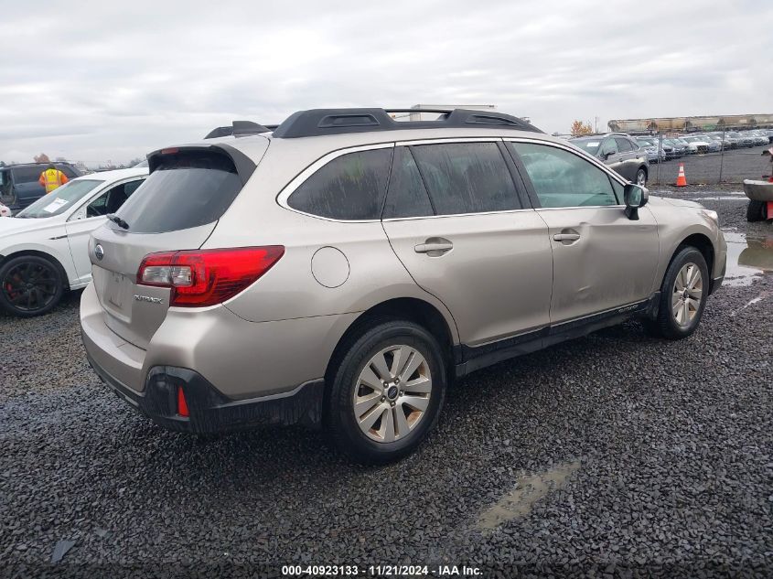 2018 Subaru Outback 2.5I Premium VIN: 4S4BSACC1J3329607 Lot: 40923133