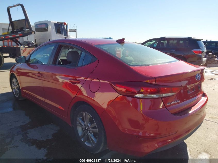 2018 Hyundai Elantra Sel VIN: 5NPD84LF7JH338095 Lot: 40923137