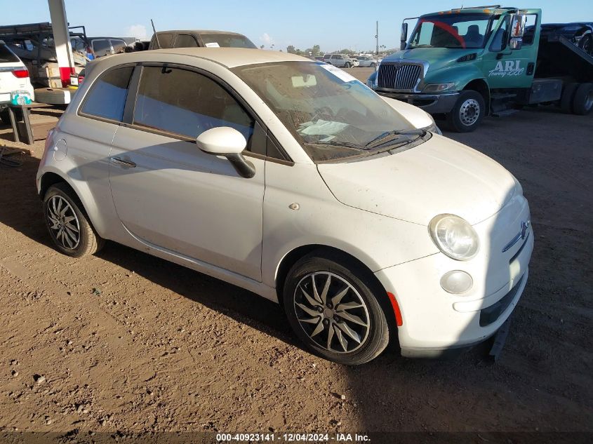 VIN 3C3CFFAR6DT726602 2013 Fiat 500, Pop no.1