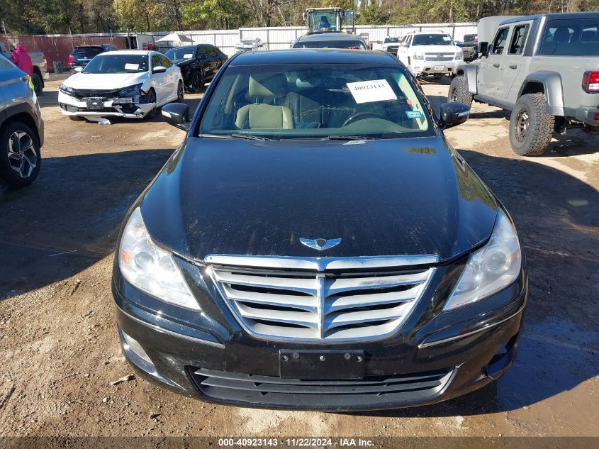 2010 Hyundai Genesis 4.6 VIN: KMHGC4DF2AU093377 Lot: 40923143