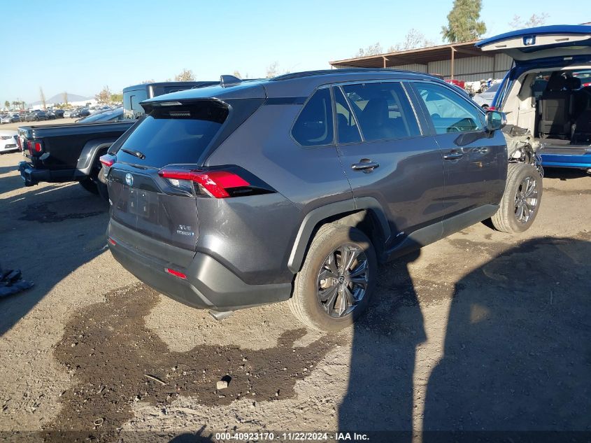 2022 Toyota Rav4 Hybrid Xle Premium VIN: 2T3B6RFV9NW036318 Lot: 40923170