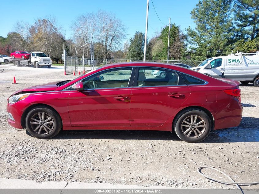 2016 Hyundai Sonata Se VIN: 5NPE24AF8GH423447 Lot: 40923182