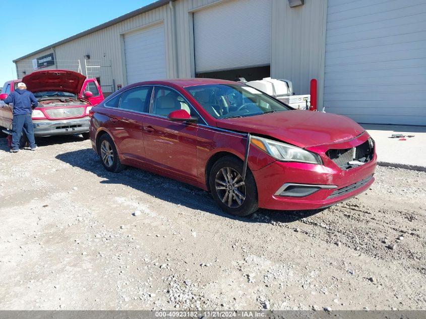 2016 Hyundai Sonata Se VIN: 5NPE24AF8GH423447 Lot: 40923182