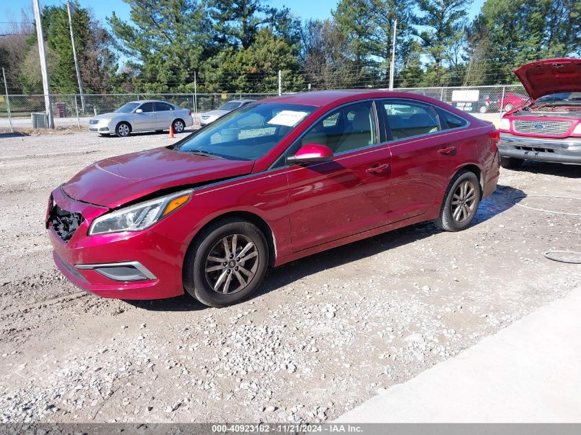 2016 Hyundai Sonata Se VIN: 5NPE24AF8GH423447 Lot: 40923182