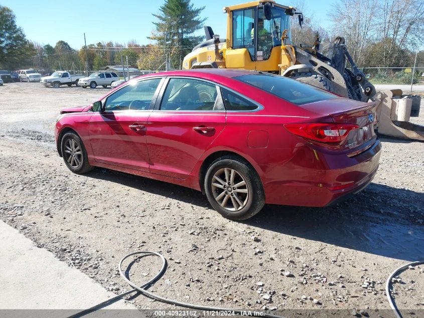 2016 Hyundai Sonata Se VIN: 5NPE24AF8GH423447 Lot: 40923182