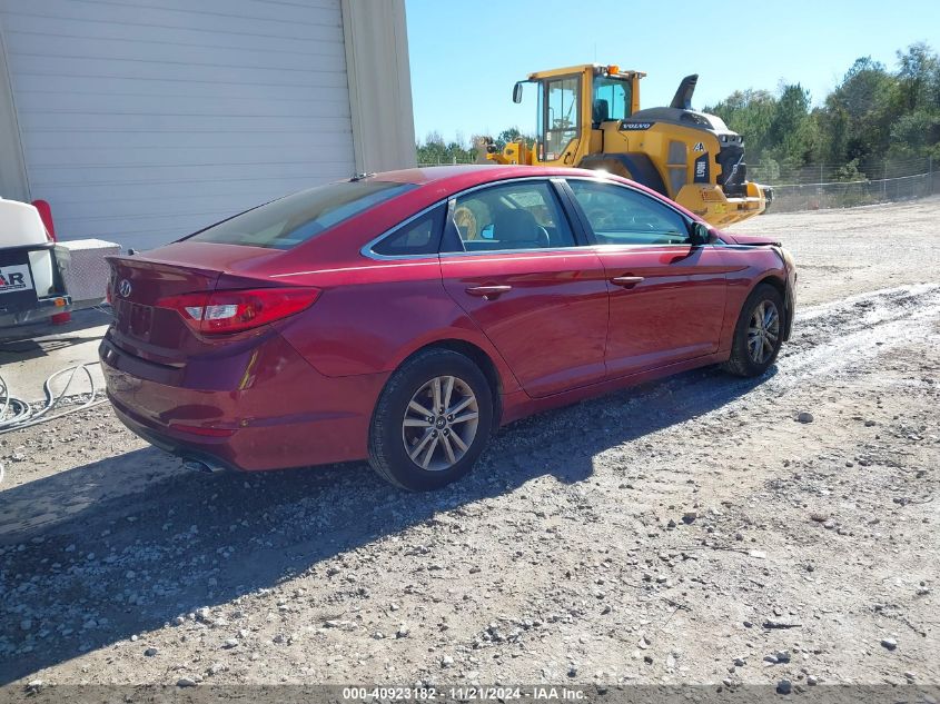 2016 Hyundai Sonata Se VIN: 5NPE24AF8GH423447 Lot: 40923182