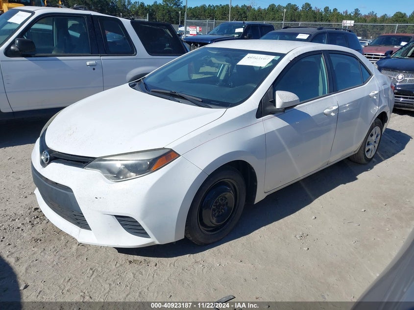 2014 TOYOTA COROLLA L - 2T1BURHE4EC006849