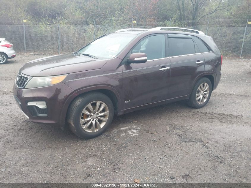 2012 Kia Sorento Sx V6 VIN: 5XYKWDA22CG224531 Lot: 40923196