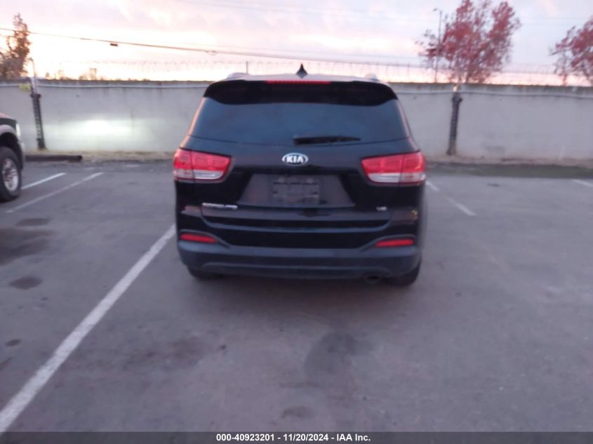 2016 Kia Sorento 3.3L Lx VIN: 5XYPGDA57GG061264 Lot: 40923201