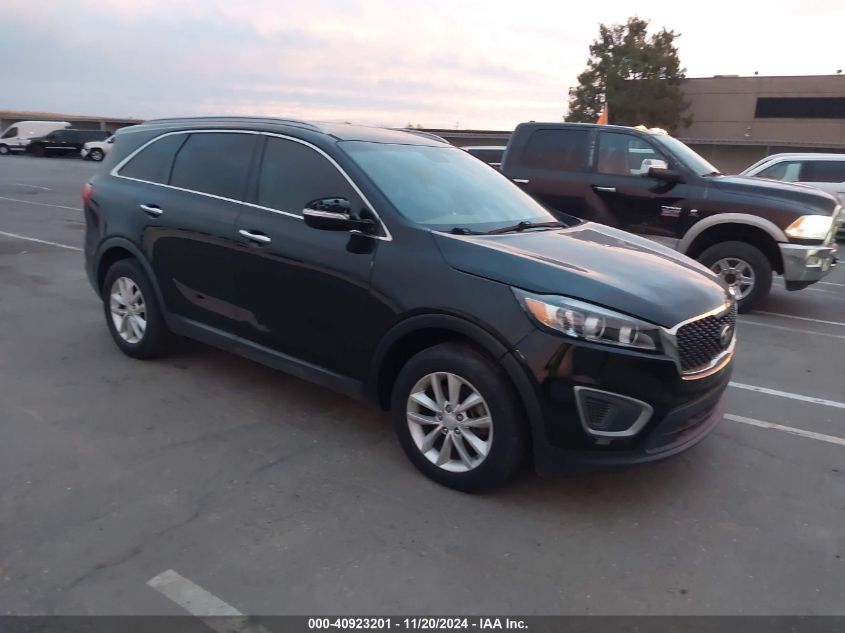 VIN 5XYPGDA57GG061264 2016 KIA Sorento, 3.3L Lx no.1