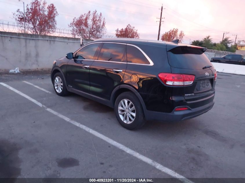 VIN 5XYPGDA57GG061264 2016 KIA Sorento, 3.3L Lx no.3