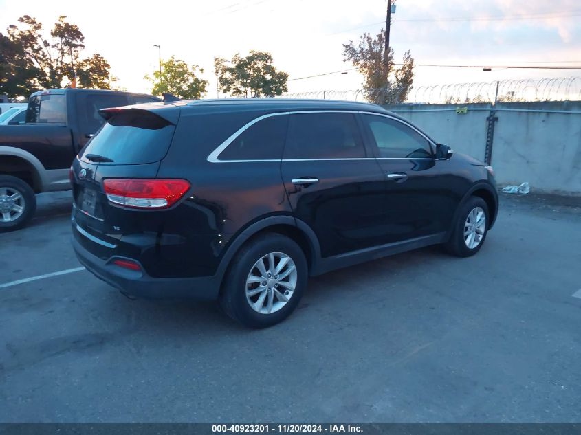 VIN 5XYPGDA57GG061264 2016 KIA Sorento, 3.3L Lx no.4