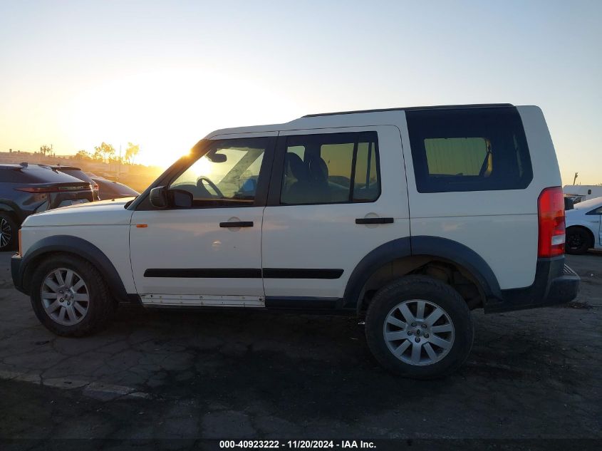 2005 Land Rover Lr3 Se VIN: SALAE25445A322017 Lot: 40923222