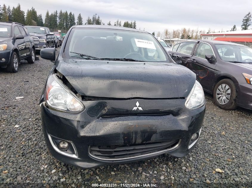 2015 Mitsubishi Mirage De/Rf VIN: ML32A3HJ8FH012060 Lot: 40923231