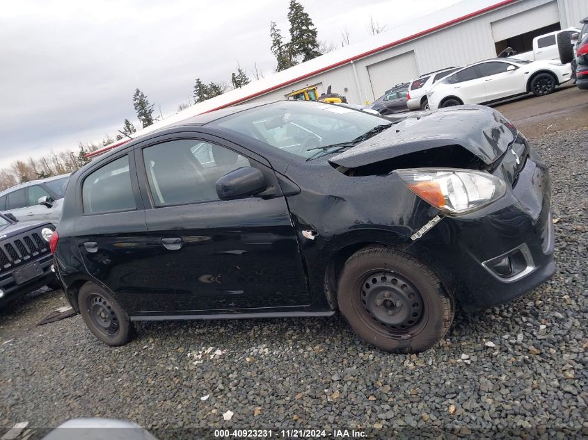 2015 Mitsubishi Mirage De/Rf VIN: ML32A3HJ8FH012060 Lot: 40923231