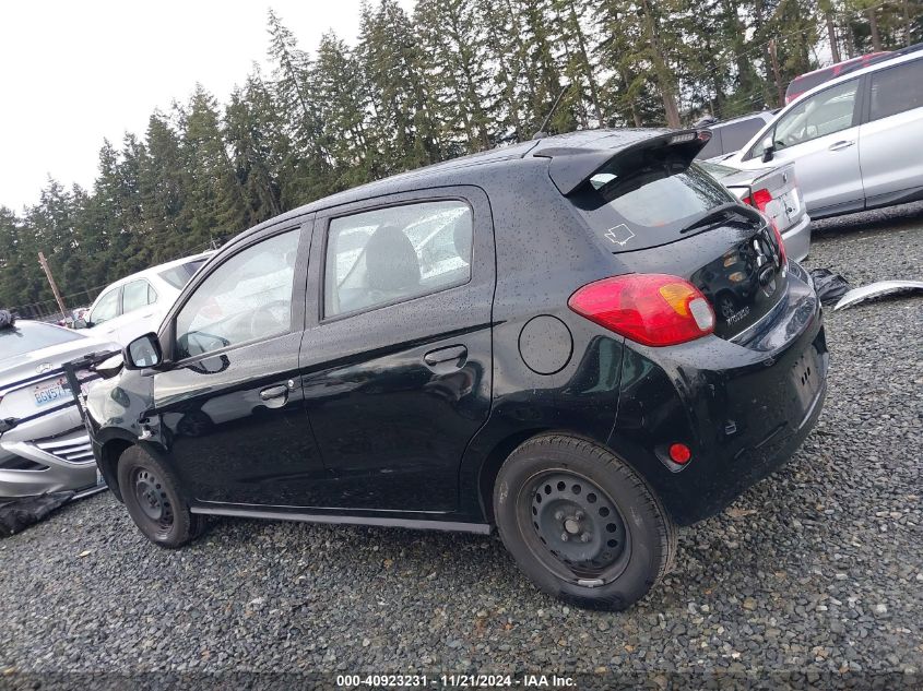 2015 Mitsubishi Mirage De/Rf VIN: ML32A3HJ8FH012060 Lot: 40923231