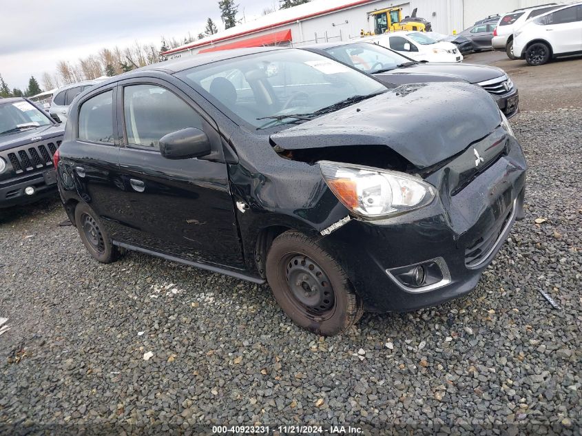 2015 Mitsubishi Mirage De/Rf VIN: ML32A3HJ8FH012060 Lot: 40923231