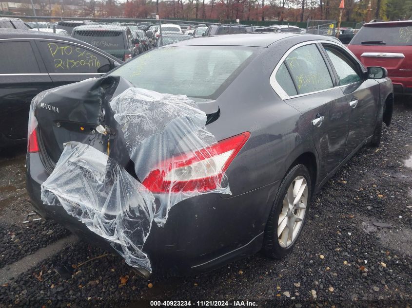 2009 Nissan Maxima 3.5 S VIN: 1N4AA51E09C855873 Lot: 40923234