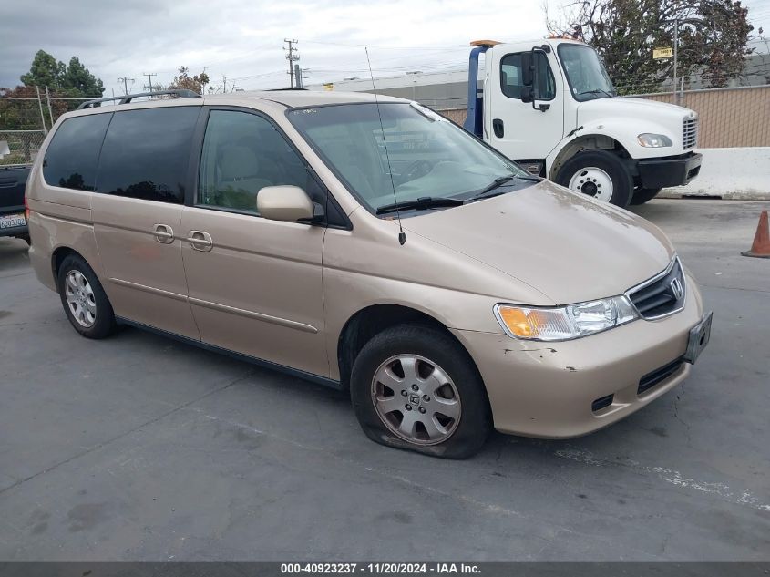 2002 Honda Odyssey Ex VIN: 2HKRL18692H589665 Lot: 40923237