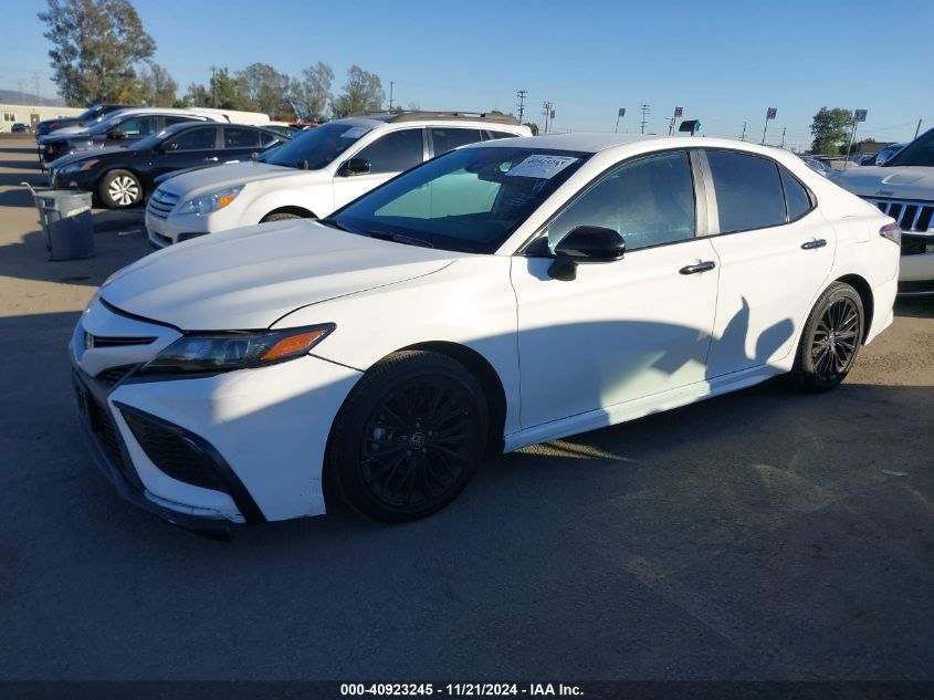 2021 Toyota Camry Se Nightshade Edition VIN: 4T1G11AK3MU484466 Lot: 40923245