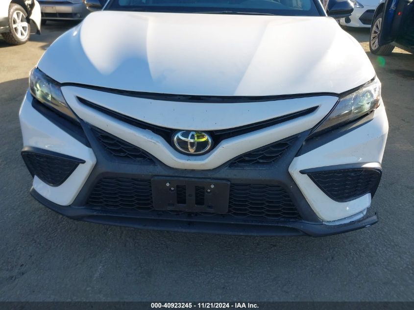 2021 Toyota Camry Se Nightshade Edition VIN: 4T1G11AK3MU484466 Lot: 40923245