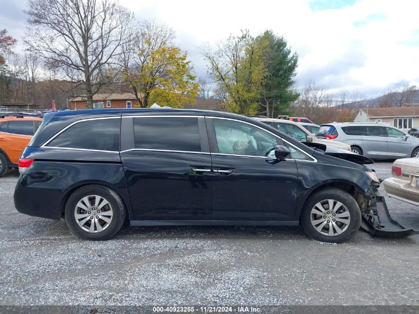 2014 Honda Odyssey Ex-L VIN: 5FNRL5H6XEB044794 Lot: 40923255