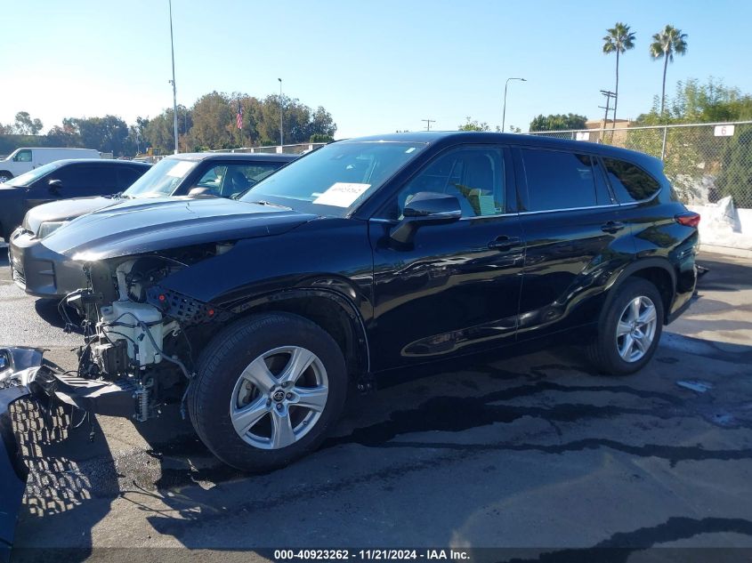 2021 Toyota Highlander Le VIN: 5TDZZRAH6MS515349 Lot: 40923262