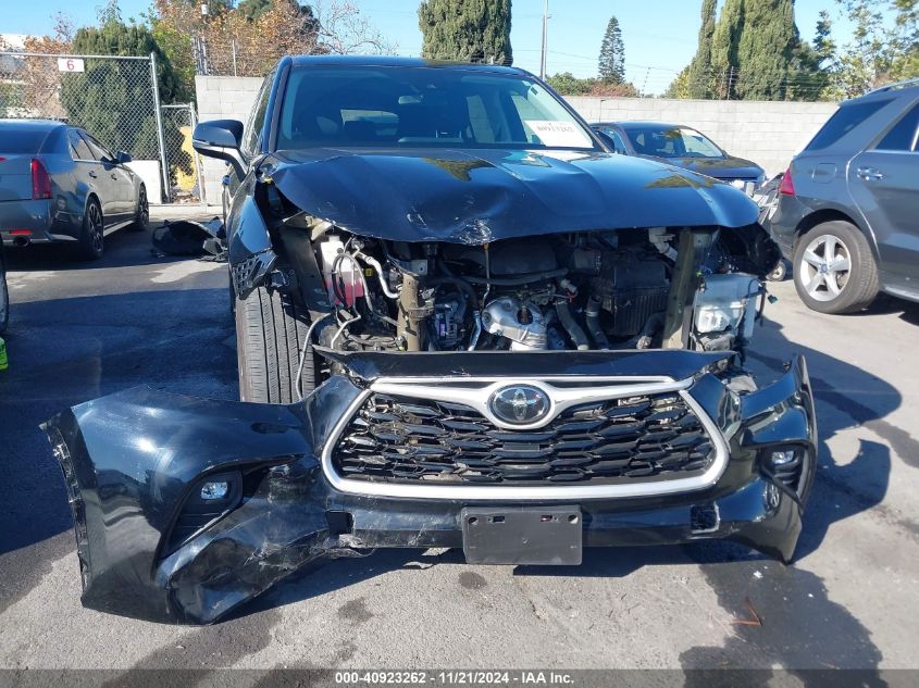 2021 Toyota Highlander Le VIN: 5TDZZRAH6MS515349 Lot: 40923262