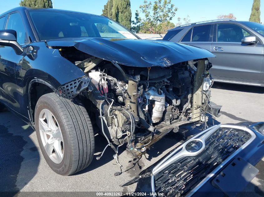 2021 Toyota Highlander Le VIN: 5TDZZRAH6MS515349 Lot: 40923262