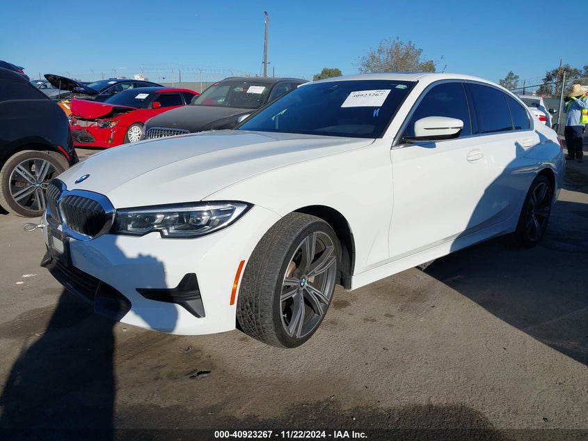 2020 BMW 330I VIN: 3MW5R1J09L8B27417