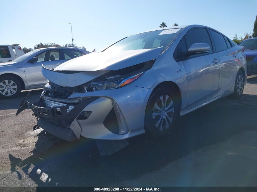 2021 Toyota Prius Prime Xle VIN: JTDKAMFP2M3186033 Lot: 40923288