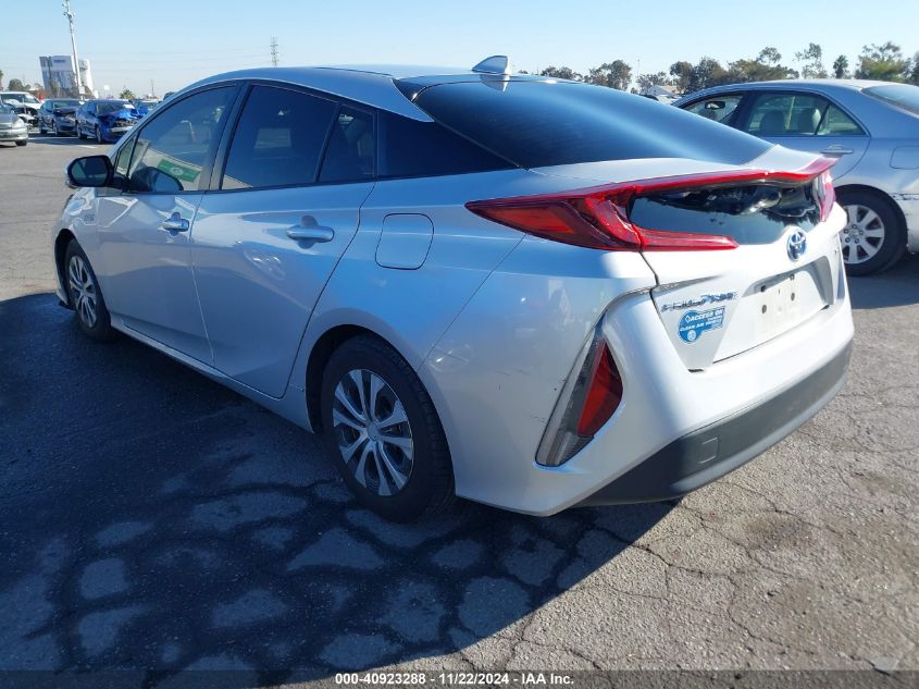 2021 Toyota Prius Prime Xle VIN: JTDKAMFP2M3186033 Lot: 40923288