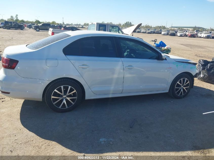 2017 Volkswagen Jetta 1.4T Se VIN: 3VWDB7AJ5HM201703 Lot: 40923313