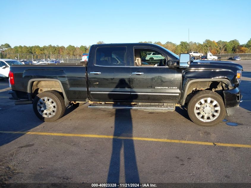 2018 GMC Sierra 2500Hd Denali VIN: 1GT12UEY2JF164076 Lot: 40923328