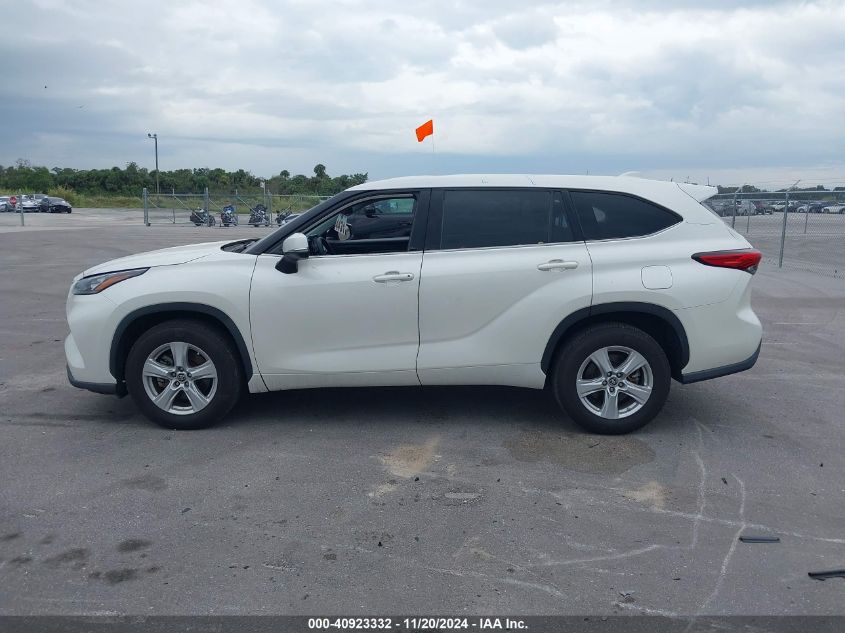 2020 Toyota Highlander L VIN: 5TDCZRAH2LS502604 Lot: 40923332