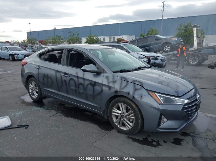 2019 Hyundai Elantra Sel VIN: KMHD84LF2KU878263 Lot: 40923359