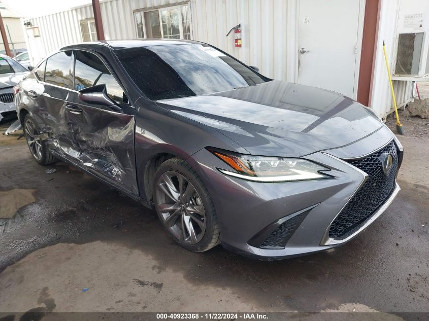 VIN 58ABZ1B1XKU026051 2019 Lexus ES, 350 F Sport no.1