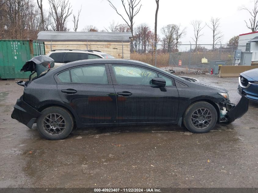 2015 Honda Civic Lx VIN: 19XFB2F54FE215903 Lot: 40923407