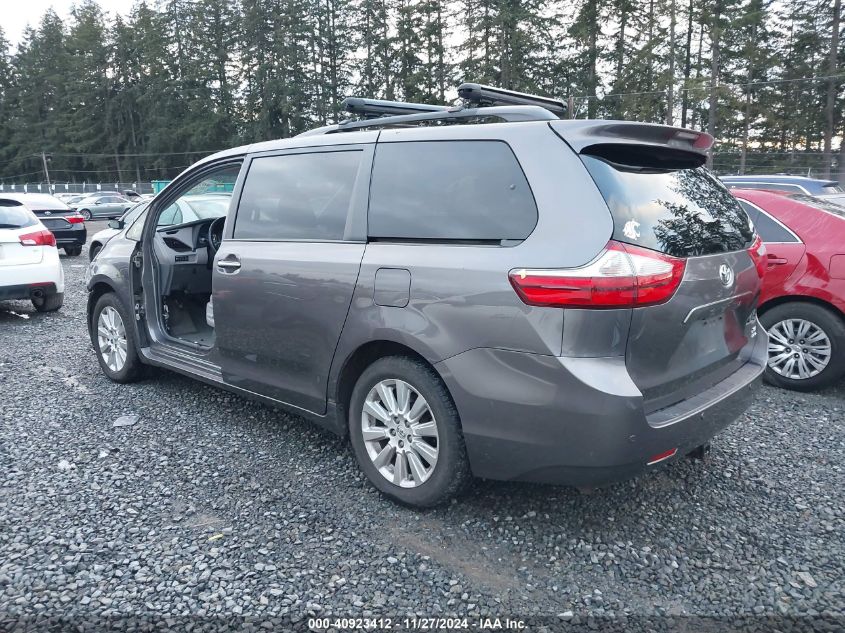 VIN 5TDDK3DC1FS097930 2015 TOYOTA SIENNA no.3