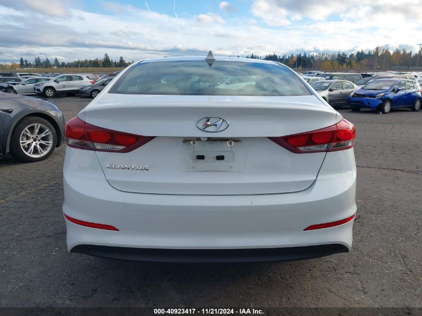 2017 Hyundai Elantra Se VIN: 5NPD84LF4HH041943 Lot: 40923417