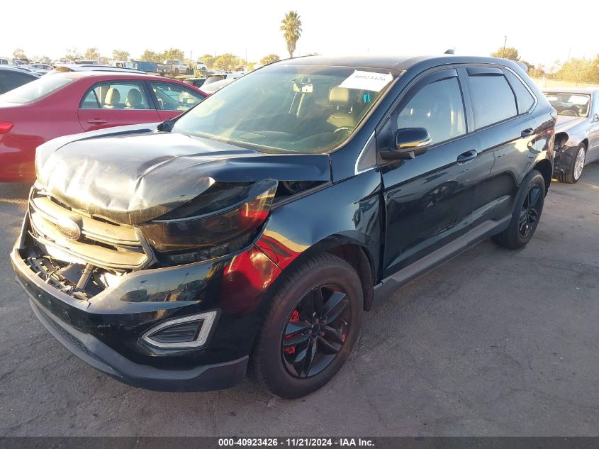 2017 FORD EDGE SEL - 2FMPK3J98HBB57417