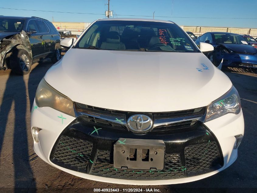 2016 Toyota Camry Se VIN: 4T1BF1FKXGU596318 Lot: 40923443