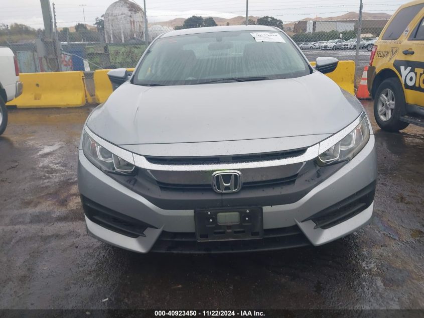 2018 Honda Civic Lx VIN: 19XFC2E54JE037885 Lot: 40923450