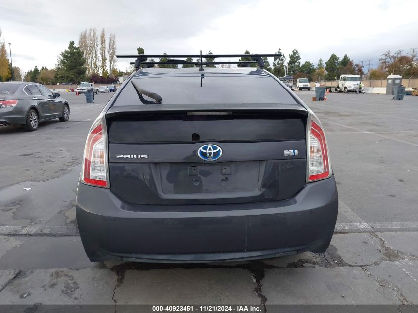 2013 Toyota Prius Two VIN: JTDKN3DUXD1712072 Lot: 40923451