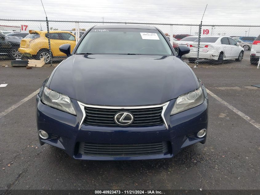 2013 Lexus Gs 350 VIN: JTHBE1BL6D5006416 Lot: 40923473