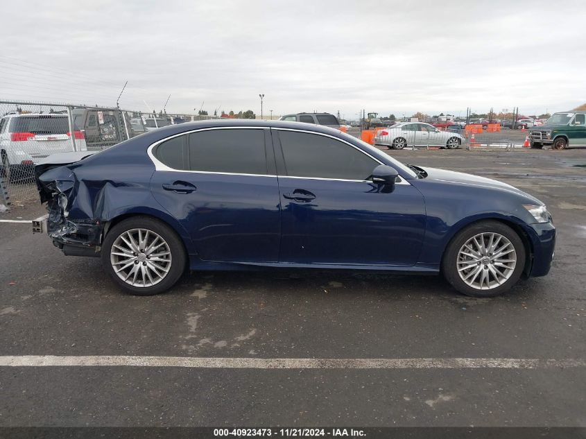 2013 Lexus Gs 350 VIN: JTHBE1BL6D5006416 Lot: 40923473