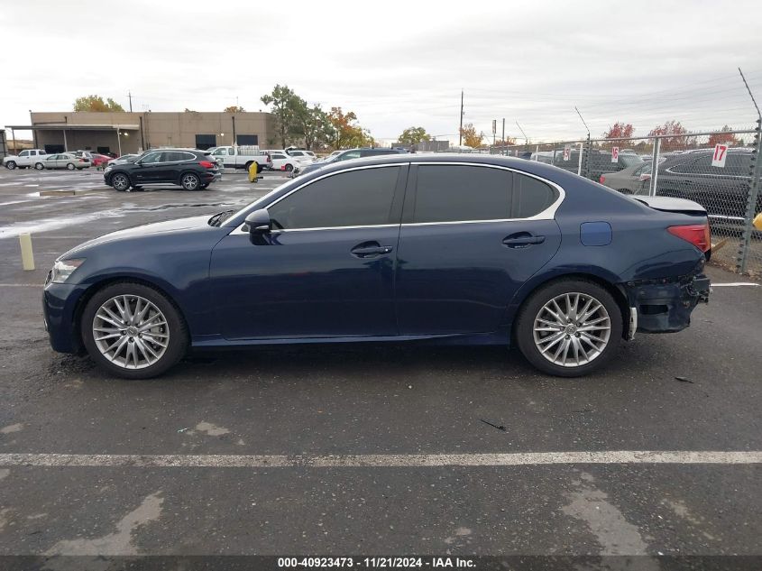 2013 Lexus Gs 350 VIN: JTHBE1BL6D5006416 Lot: 40923473