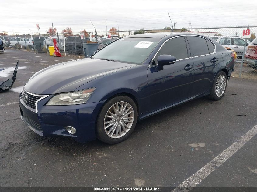 2013 Lexus Gs 350 VIN: JTHBE1BL6D5006416 Lot: 40923473